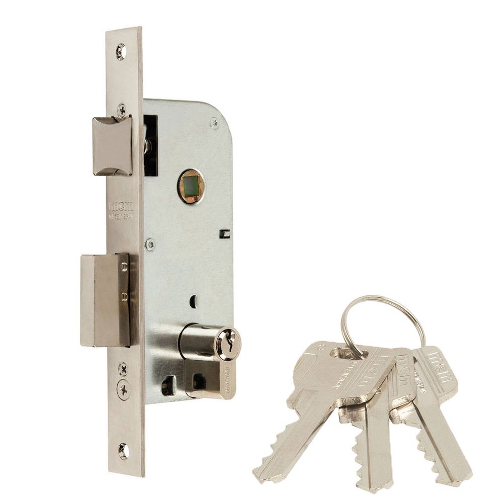 Fechadura de embutir 1 ponto 1301-145A311 MCM