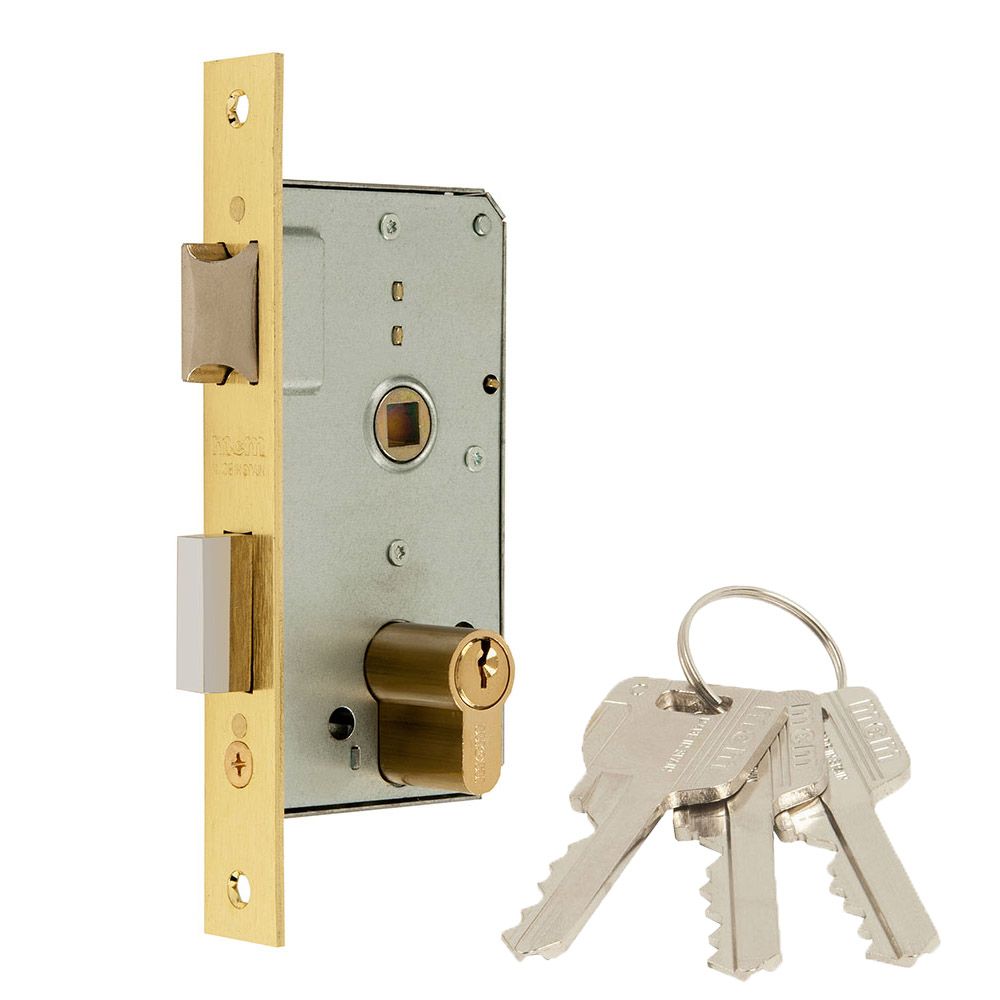 Fechadura de embutir 1 ponto 1501-2-35 MCM