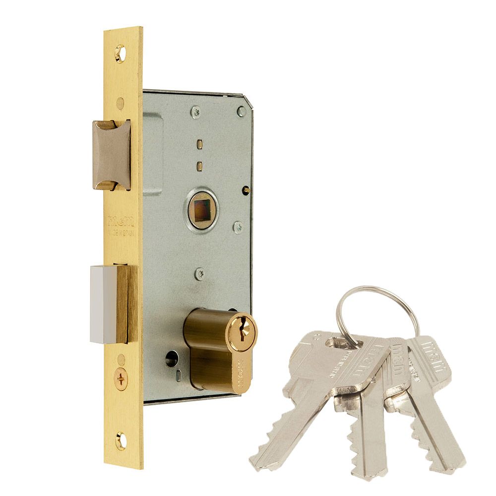 Fechadura de embutir 1 ponto 1501-2-45 MCM