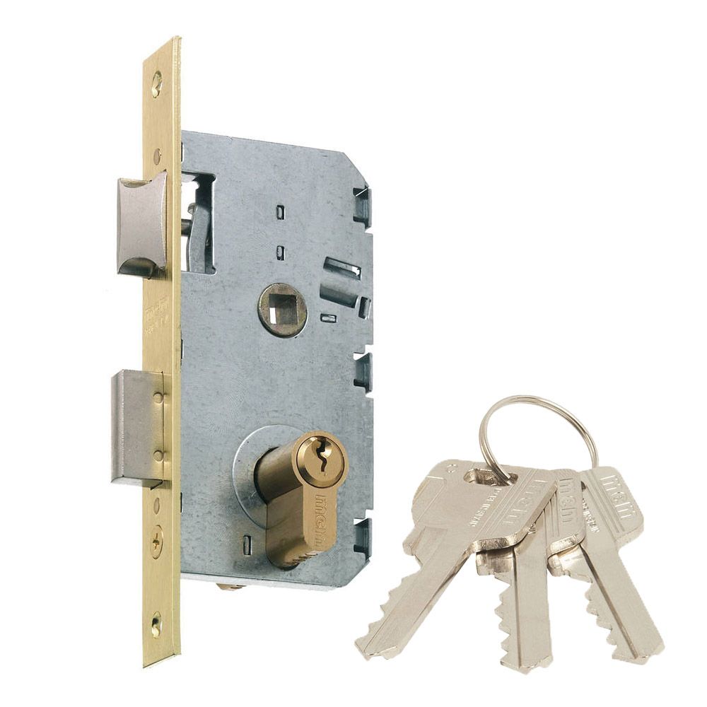 Fechadura de embutir 1 ponto 2501-235AN311 MCM