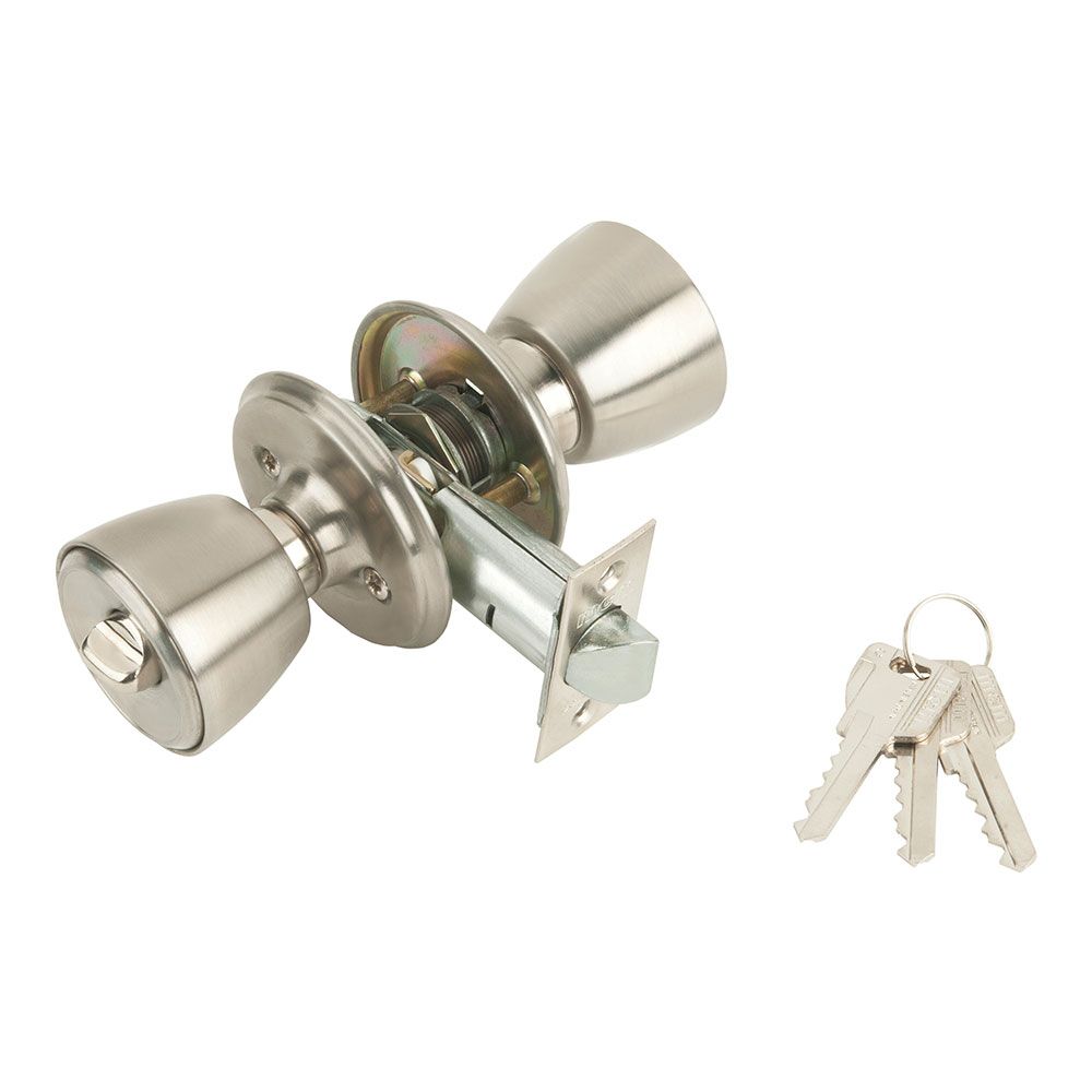 Fechadura com maçaneta para porta de entrada 501B-4-4-70 MCM