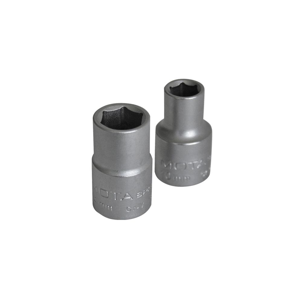 Chave de caixa sextavada encaixe de ½ POL 12 mm
