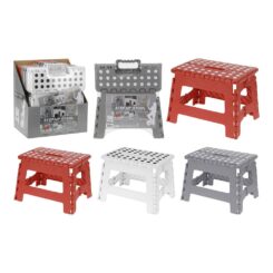 Banco dobrável várias cores 27x28x21cm 80kg