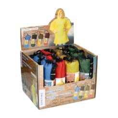 Poncho de chuva reforçado várias cores 100 x 130 cm
