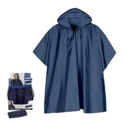 Poncho capa de chuva com capuz para adulto