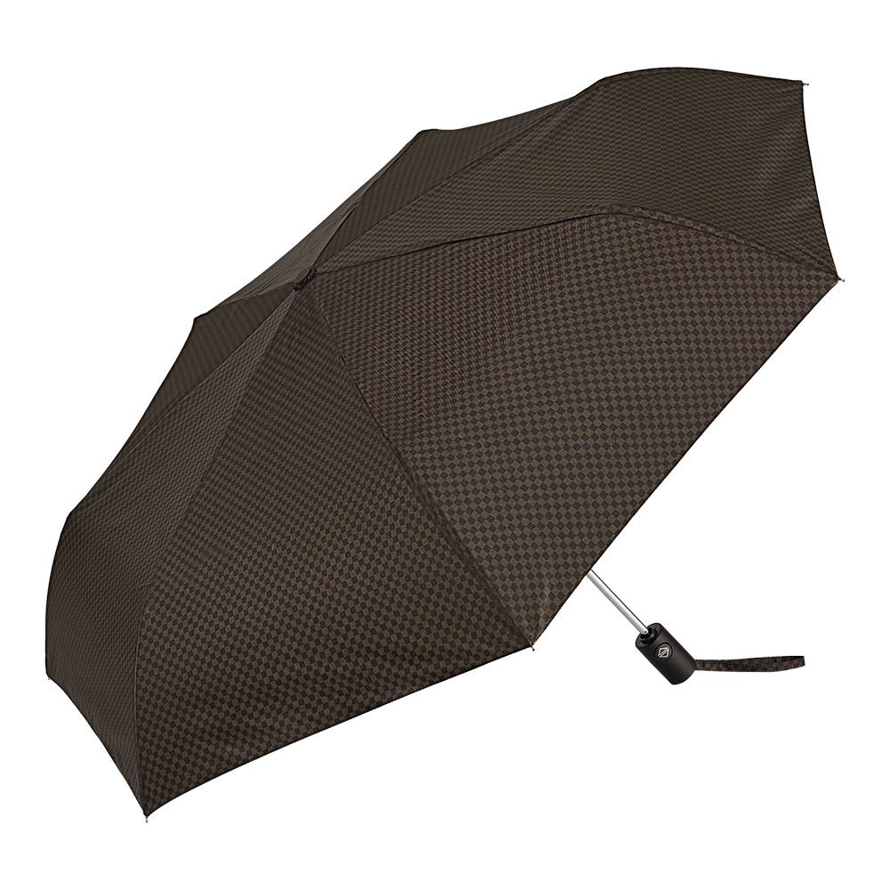 Mini guarda-chuva abertura, fecha automático, 7 varetas Ø94cm pongee reto cabo preto clima cores / modelos sortidos - Image 3