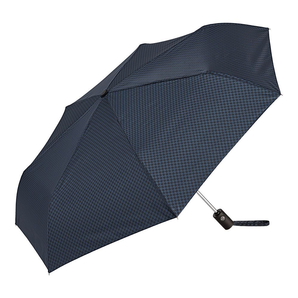 Mini guarda-chuva abertura, fecha automático, 7 varetas Ø94cm pongee reto cabo preto clima cores / modelos sortidos - Image 4