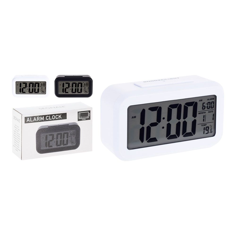 Despertador digital medidas: 14x4,5cm cores sortidas