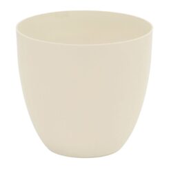 Vaso moldado por injeção, modelo tigela, COR CRU, Ø38 cm