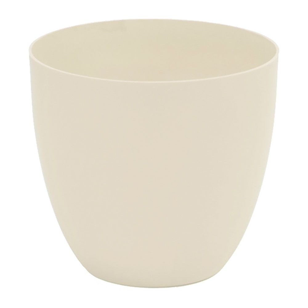 Vaso moldado por injeção, modelo tigela, COR CRU, Ø38 cm