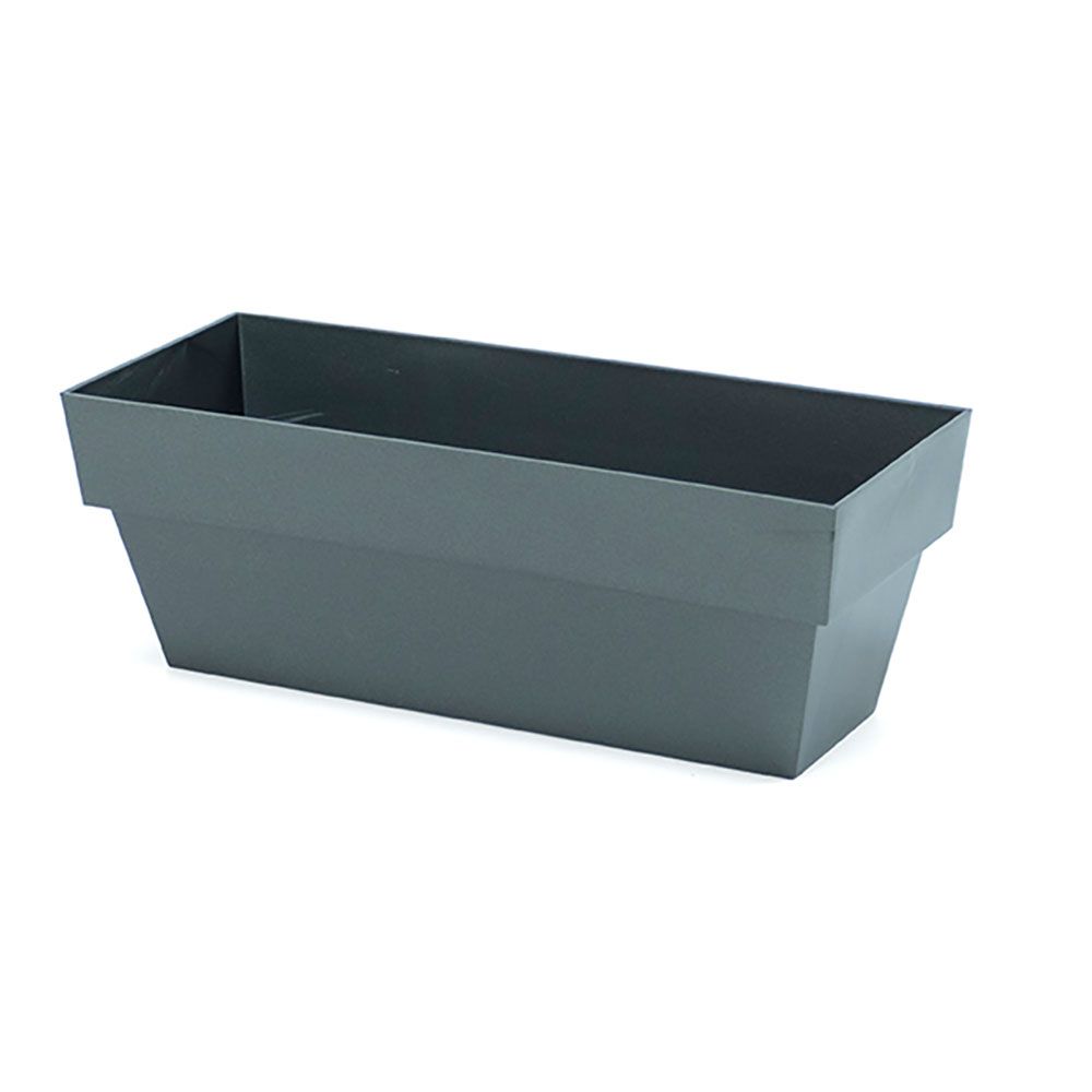 Vaso de edição limitada em antracite 10 x 25 cm