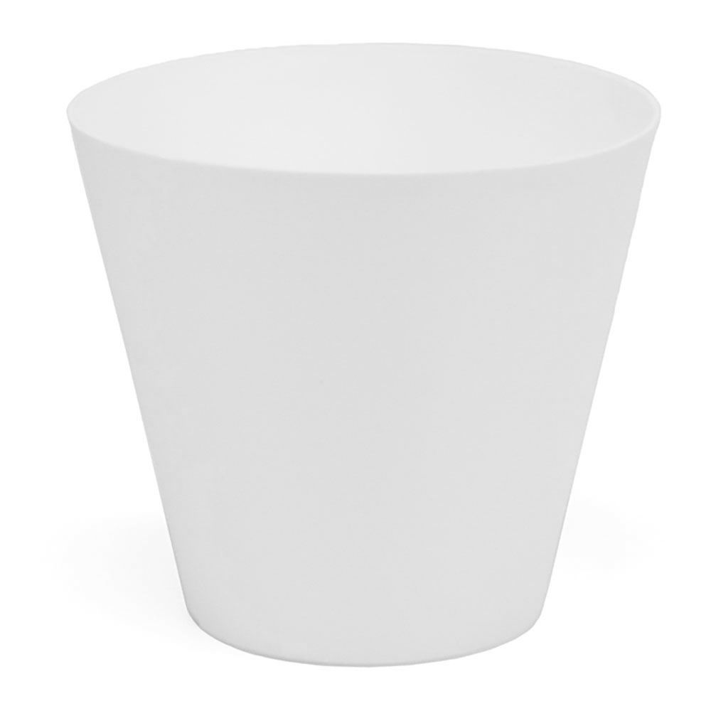 Vaso tipo cone de injeção COR branco Ø32 cm