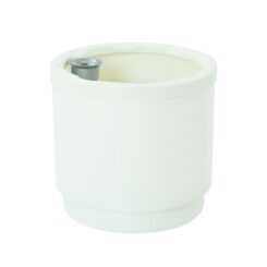 Vaso auto-rega COR branco Ø18 x 17 cm