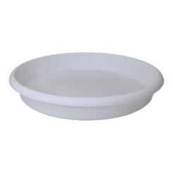 Prato de injeção COR branco Ø18 cm para vaso ref: 90583