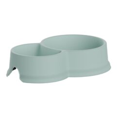 Alimentador duplo com capacidade de 0,3 e 0,65 l, cor menta