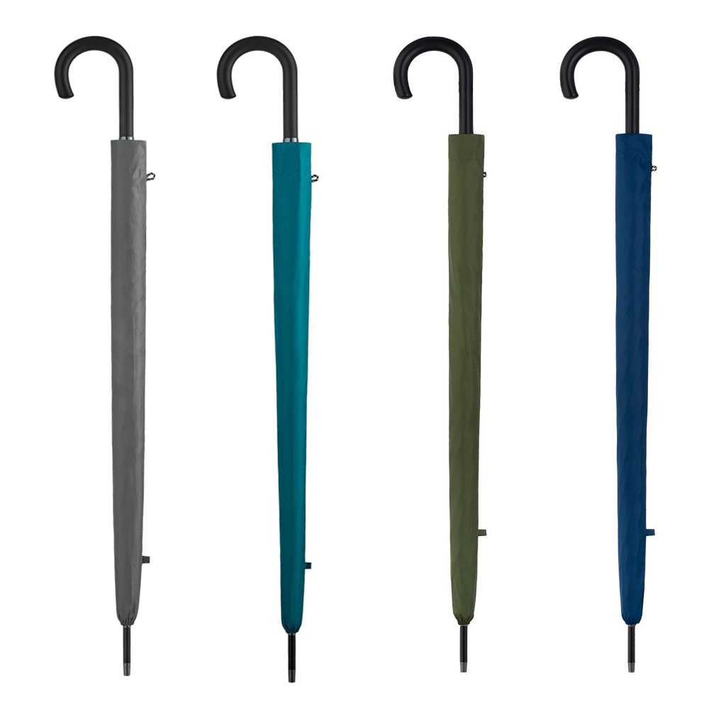 Chapéu-de-chuva comprido, Ø117cm, cores sortidas
