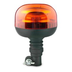 Girafa rotativa tubular LED laranja, BM203WL, IP65, 133 x 133 x 200 mm
