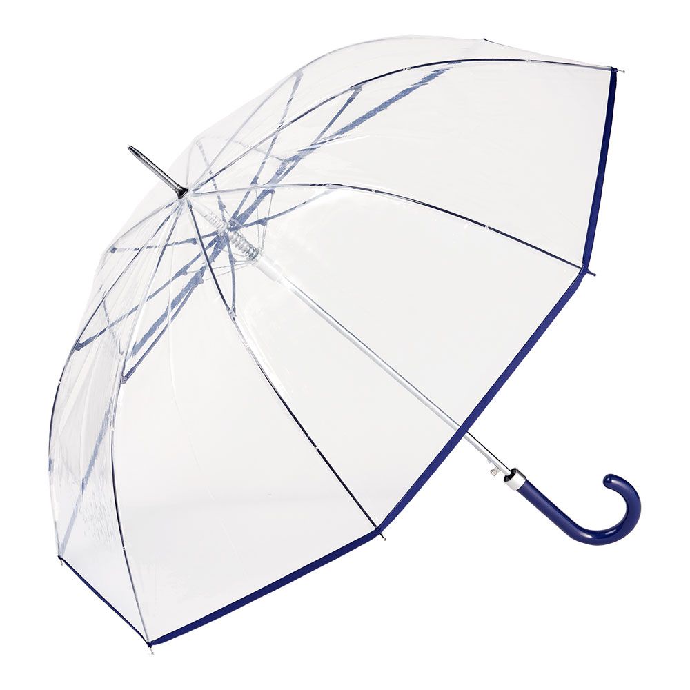 Chapéu-de-chuva comprido transparente automático, cores sortidas Ø93cm 429. c-collection - Image 2