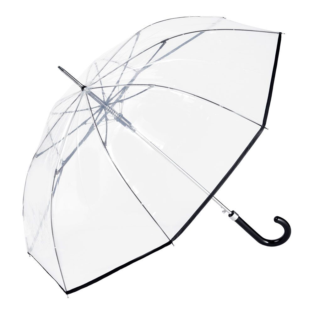 Chapéu-de-chuva comprido transparente automático, cores sortidas Ø93cm 429. c-collection - Image 4