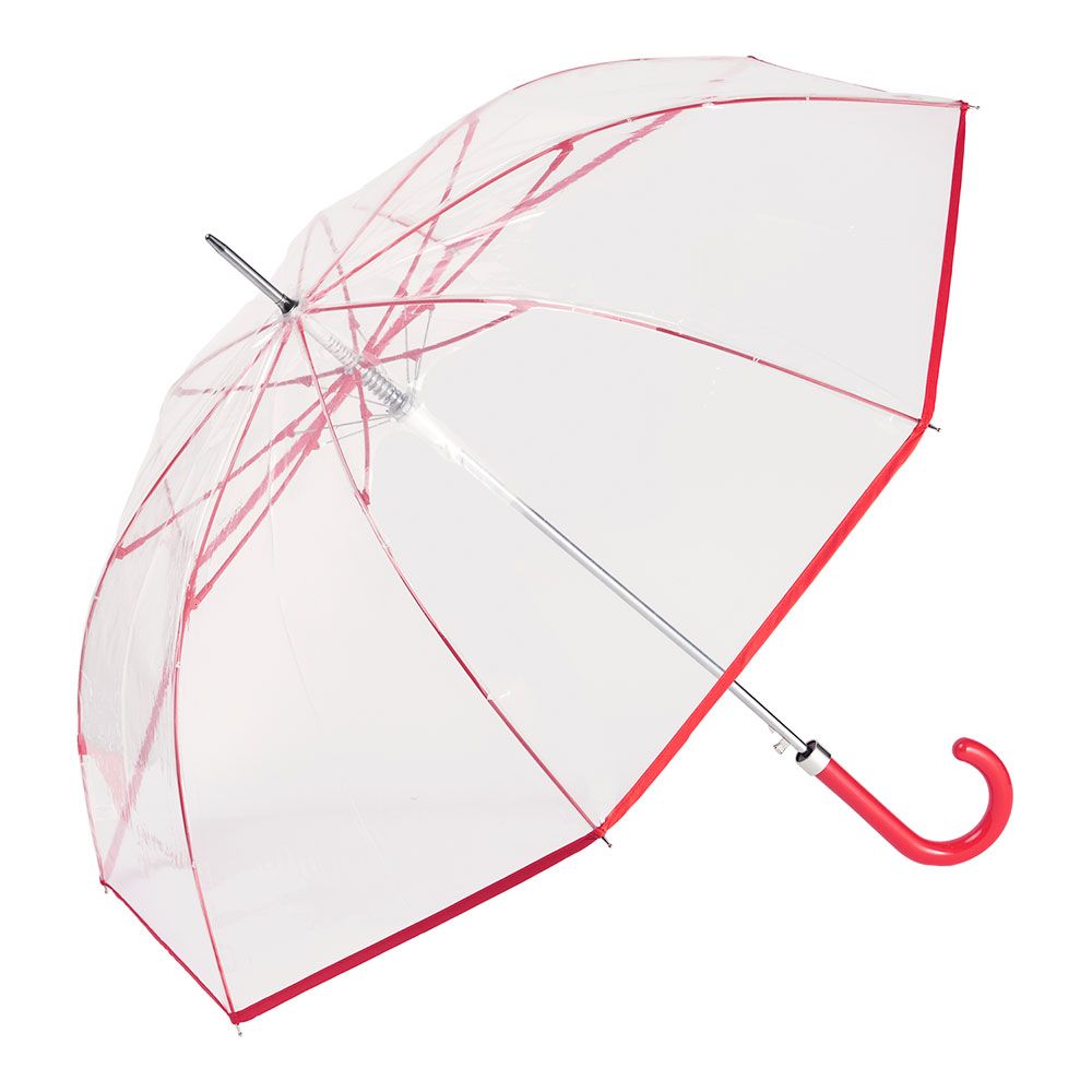Chapéu-de-chuva comprido transparente automático, cores sortidas Ø93cm 429. c-collection - Image 6