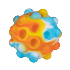 Bola anti-stress bolha ø7cm cores sortidas brinquedos eddy