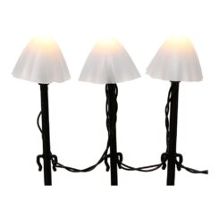 Estaca LED em forma de cogumelo com 8 funções para exterior 491762