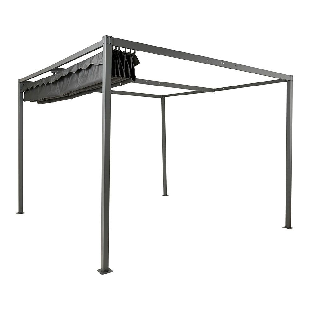 Pérgola externa na COR antracite, 3 x 3 x 2,20 m - Image 2