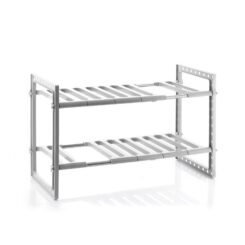 Estante extensível 37,5-66,5cm para debaixo do lava-loiças shibblek 2 prateleiras V0103677 innovagoods