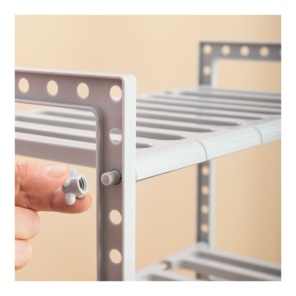 Estante extensível 37,5-66,5cm para debaixo do lava-loiças shibblek 2 prateleiras V0103677 innovagoods - Image 8