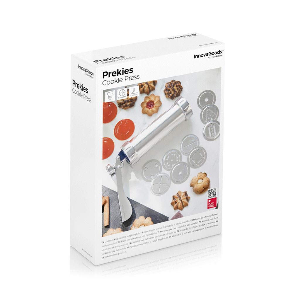 Máquina para fazer bolachas e manga pasteleira 2 em 1 prekies - Image 3