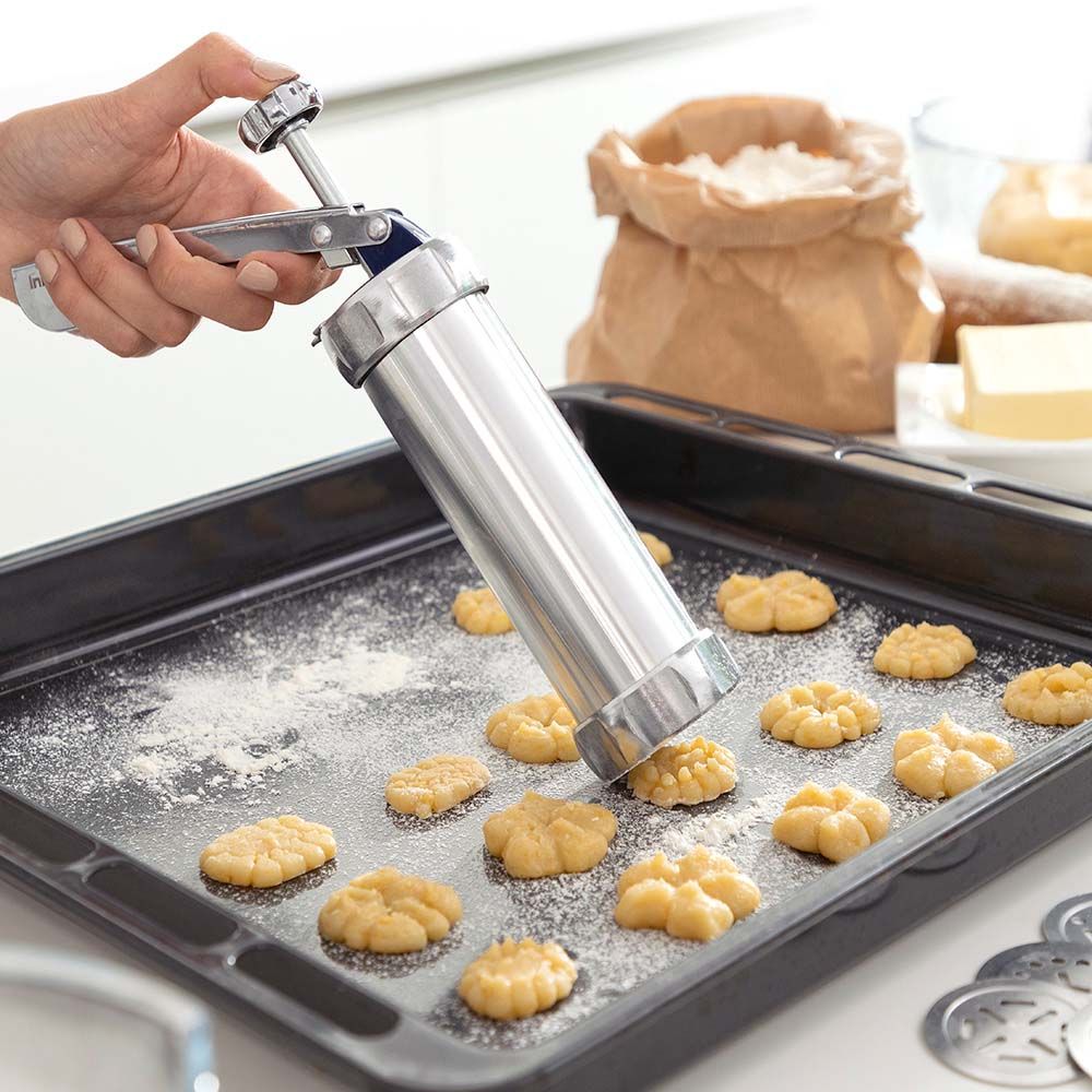 Máquina para fazer bolachas e manga pasteleira 2 em 1 prekies - Image 4