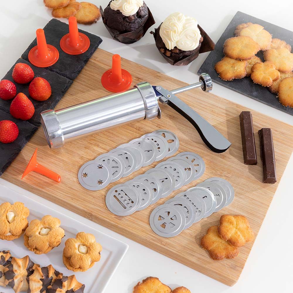 Máquina para fazer bolachas e manga pasteleira 2 em 1 prekies - Image 6