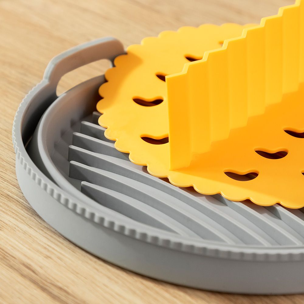 Cesta de silicone dobrável para fritadeira de ar - Image 8