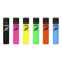 Isqueiro JET flame chama anti-vento shiny cores sortidas