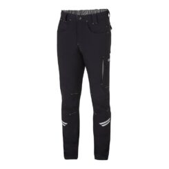 Calças tecido técnico ligeiro preto/cinza kansas T3 - L