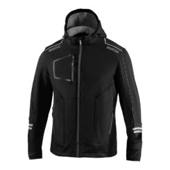 Casaco técnico soft-shell tech, preto/cinzento, york, T1 - S
