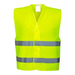 Colete de alta visibilidade amarelo fluo tamanho XL