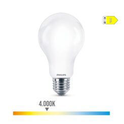 Lâmpada standard LED E27 13W 2000lm 4000K LUZ DIA Ø7x12,1cm. philips
