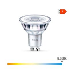 Lâmpada GU10 LED 4,6W 390lm 6500K LUZ fria Ø5x5,4cm philips