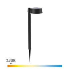 Pedestar solar redondo, IP 44 1,5W, 200Im 2700K, LUZ quente, medidas: 11,2x14,2x54cm. philips