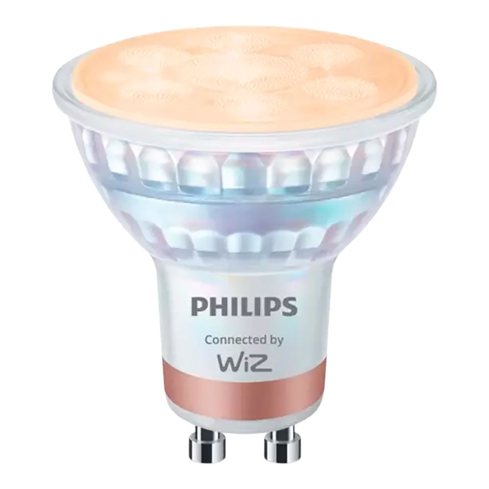 Lâmpada GU10 LED 4,7W 2.700K-6.500K 345lm wifi philips WIZ