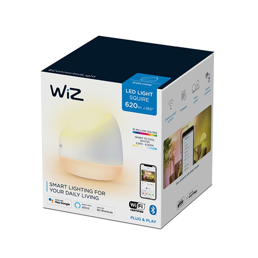 Candeeiro de mesa squire portátil 9W RGB conexão wi-fi 929002690301 philips WIZ - Image 2