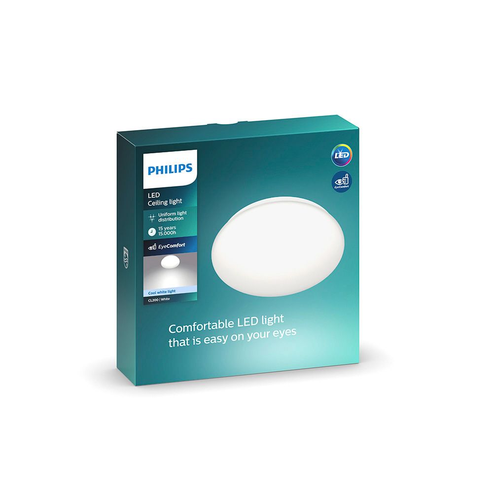 Plafon LED circular moire 10 W 4000 K 1100 LM Ø25 x 6,8 cm - Image 2