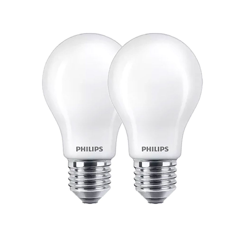 Lâmpada led padrão e27 9 w 1055 lm 4000 k luz natural, 2 peças