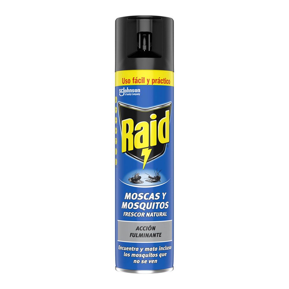 Inseticida especial para moscas e mosquitos, frescor natural, 400 ml