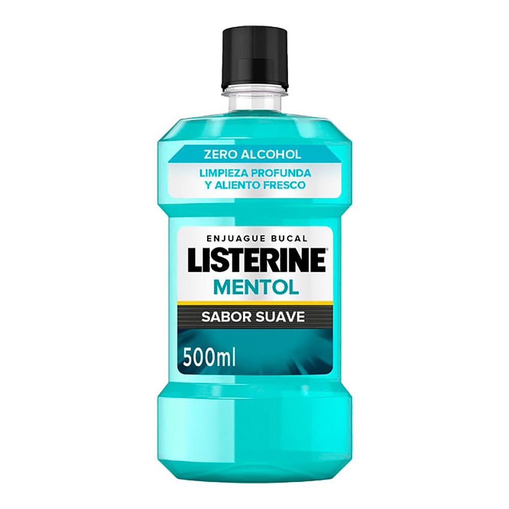 Enxaguatório zero menta sabor suave 500 ml
