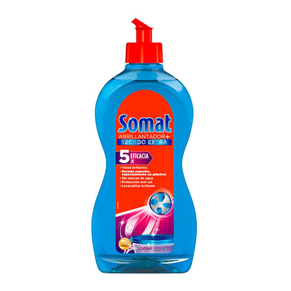Abrilhantador para lava-louças somat 500ml
