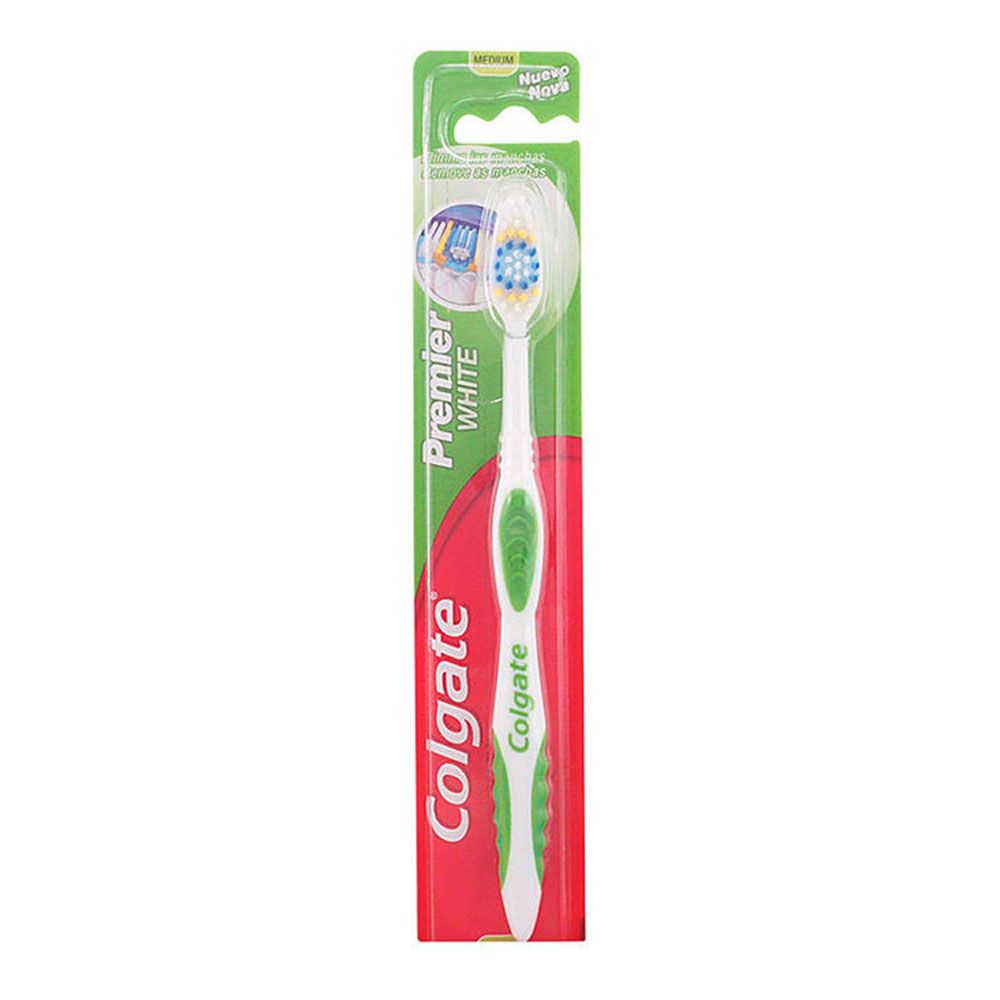 Escova de dentes premier white, cores variadas