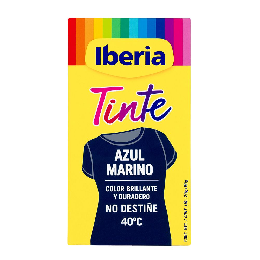 Tinta azul-marinho 40ºc