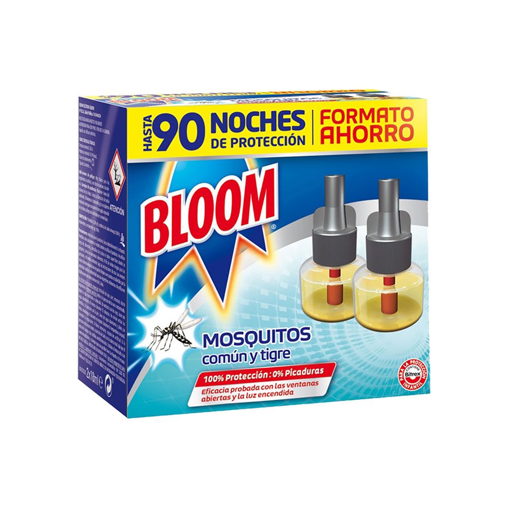 Repelente elétrico para mosquitos comuns e mosquitos-tigre, 2 UDS